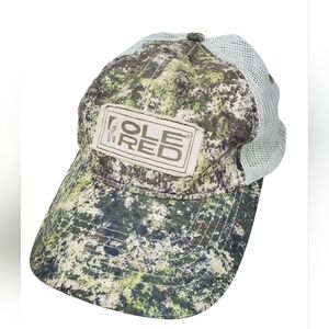 Blake Shelton Ole Red Trucker Snap Back Ballcap Collectible Camo Country Music